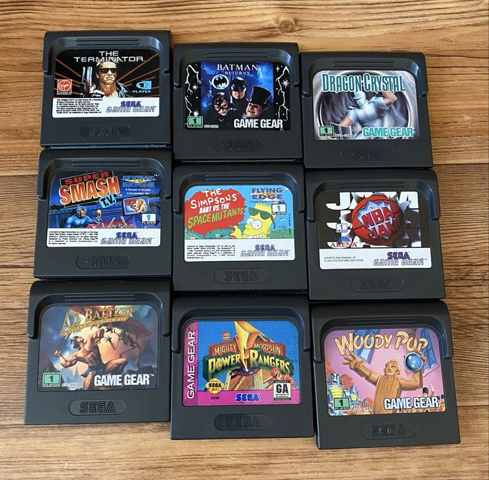 Sega Game Gear, Saturn, Master System, Genesis, MegaDrive