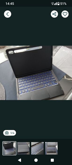 Tablet - klawiatura bezprzewodowa