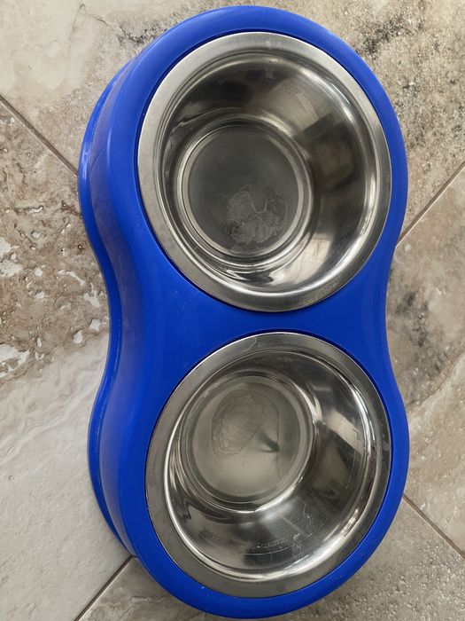 Тарілка для собак двійна