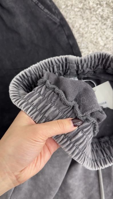 Прямі штани варенка трикотаж