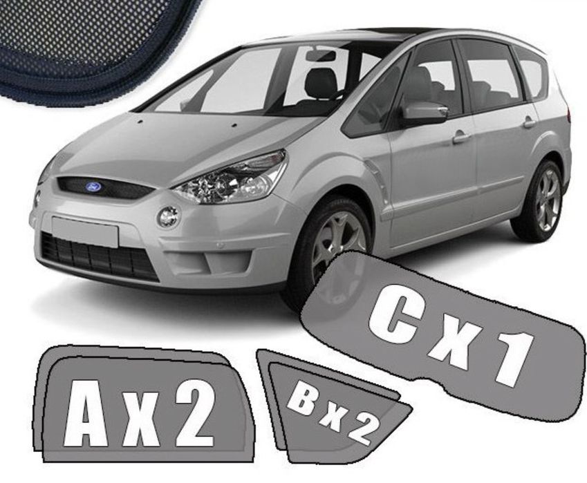 Cortinas Solares - Ford S-max I