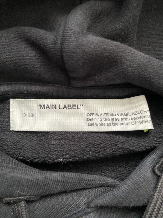 Худі офф вайт/Off-White Unfinished Arrows Hoodie Black возможен торг