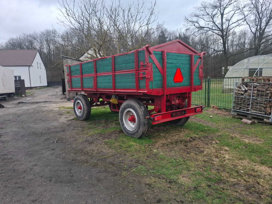 Przyczepa rolnicza wywrotka 8t