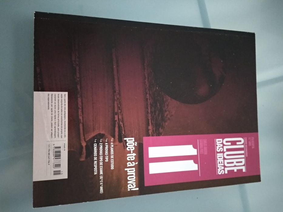 Clube das ideias 11, caderno de atividades de filosofia 11ano