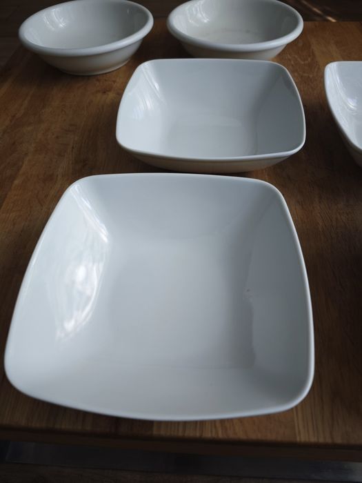 4x talerz głęboki Victoria Lubliana plus 2xtalerz głęboki Ikea