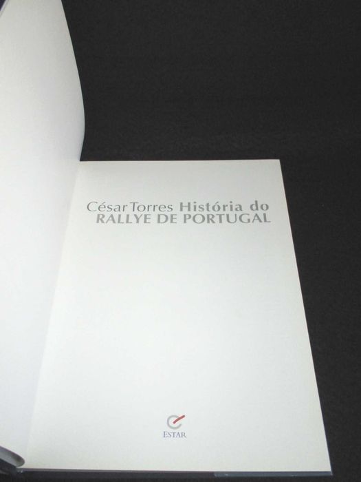 Livro César Torres História do Rallye de Portugal