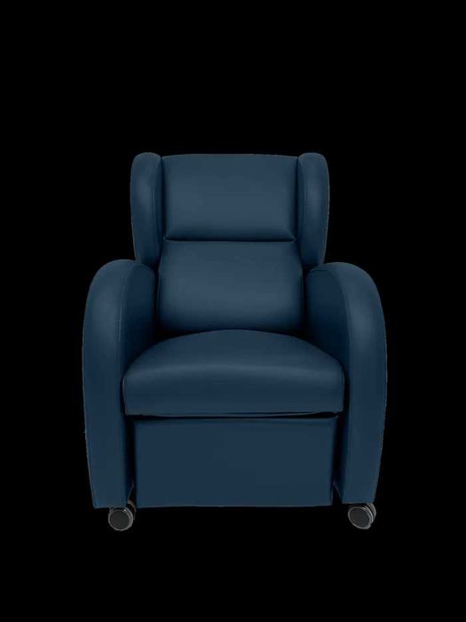 Poltrona/Cadeirão geriátrico Relax Manual (cor Azurite)