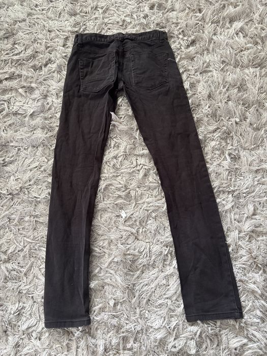 Czarne jeansy stretch skunny r.M 30
