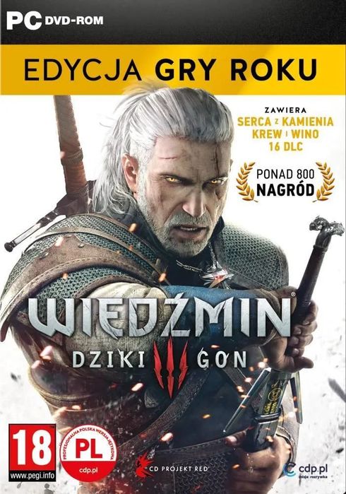 Wiedzmin 3 Edycja gry roku
