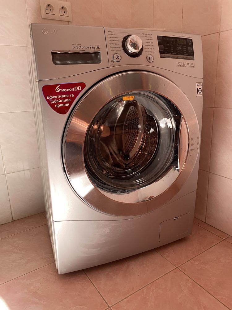 Стиральная машина LG 7кг модель F12A8HD5: 6 500 грн. - Пральні машини ...
