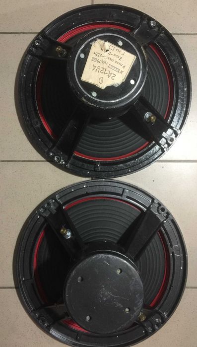 Динамики низкочастотные 2А-12 У4  кобальт Ломо кинап 15 дюймов