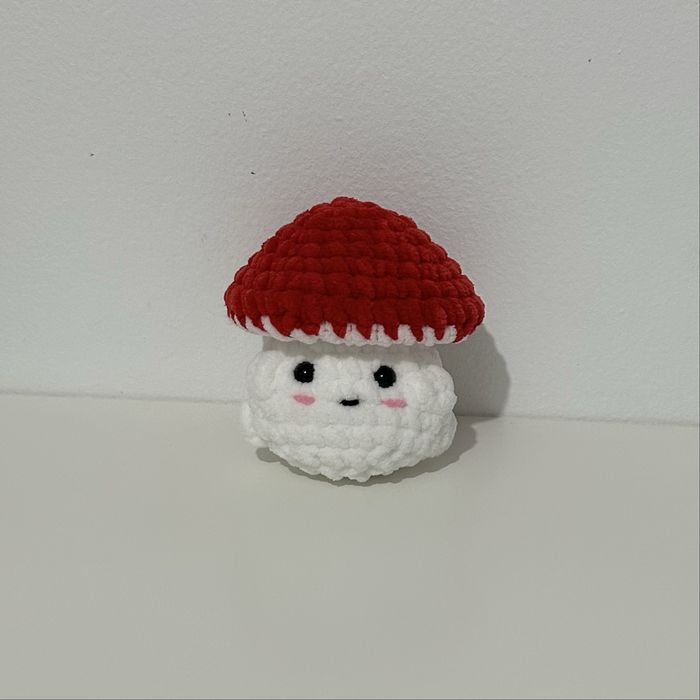 Peluche Crochet Mushroom Pop-it