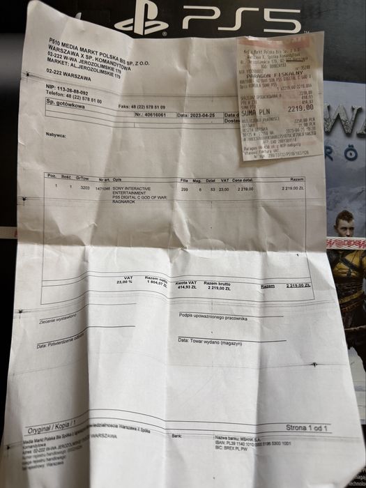 Ps5 digital 825gb + 1 pad