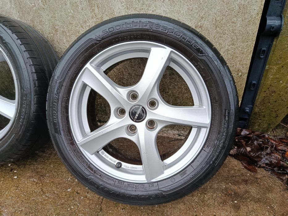 Conjunto Jantes16" BORBET +pneus 205/55r16