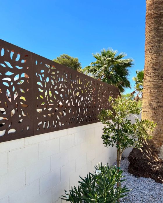 Guarda corpos em metal - Design moderno