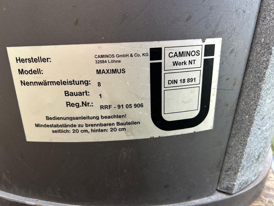 kominek wolnostojacy koza piec „CAMINOS“ 8KW