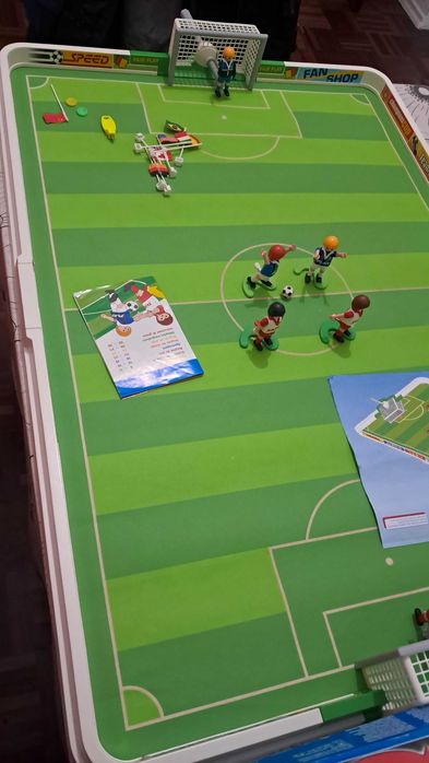 campo de footbol playmobil 4700