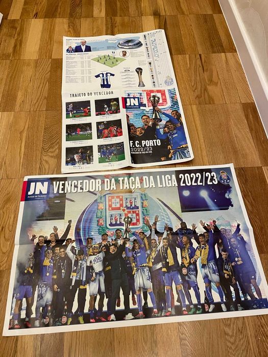 FCP vencedor taça liga 2022 e 23