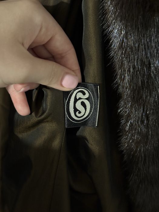 Rare Vintage SAGA Mink Royal Brown Full-Length Fur Lux Coat