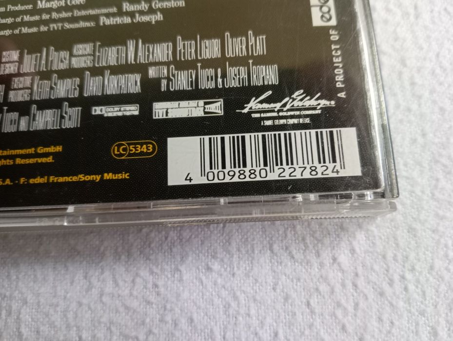 Big Night CD-диск