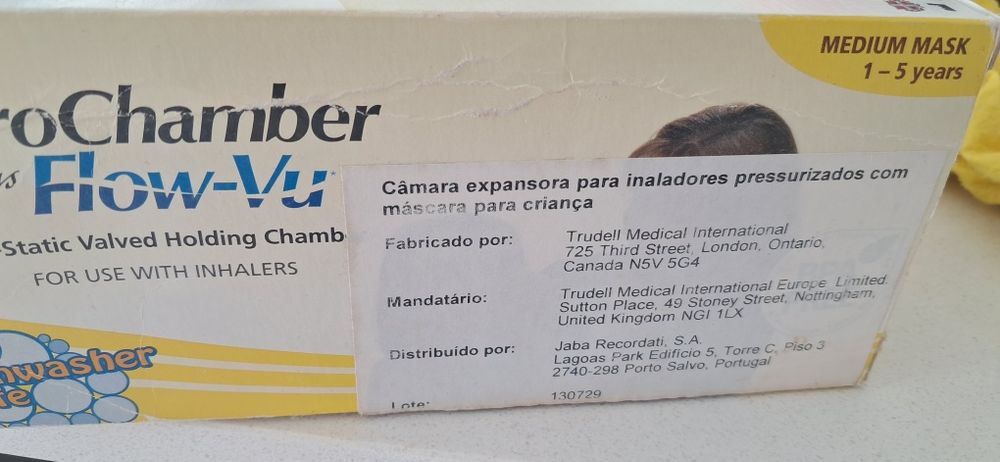 Câmara expansora e nebulizadora