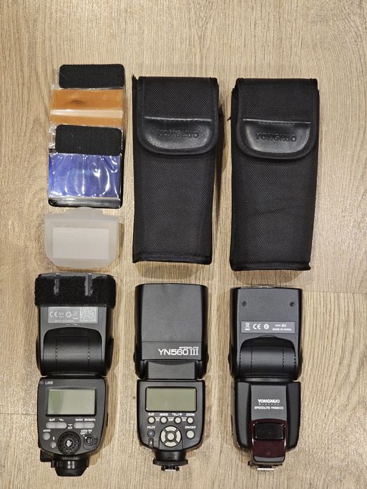 Lampy błyskowe YN 660 oraz YN 560 2 sztuki