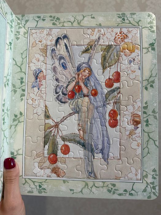 Кинига-пазл fairy jigsaw book