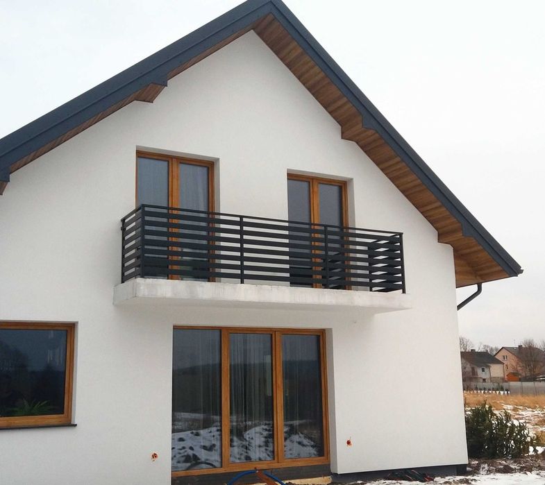 Balustrady nowoczesne ocynk