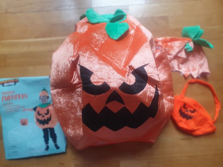 Dynia Halloween  przebranie  roz.S  5-7lat