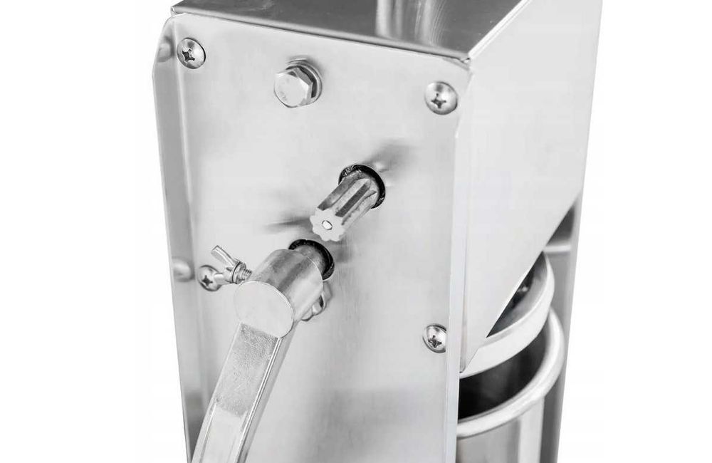 5L NAJLEPSZA NADZIEWARKA do Kiełbas Dysze: 16, 22, 32, 38 mm NOWA