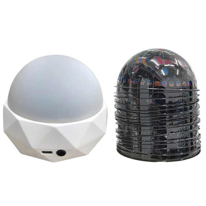 PROJETOR ESPACIAL COM CAIXA DE SOM BLUETOOTH