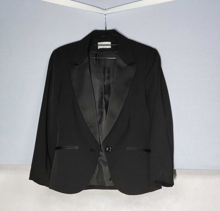 Marynarka Damska, Czarna, Rozmiar: EUR 38