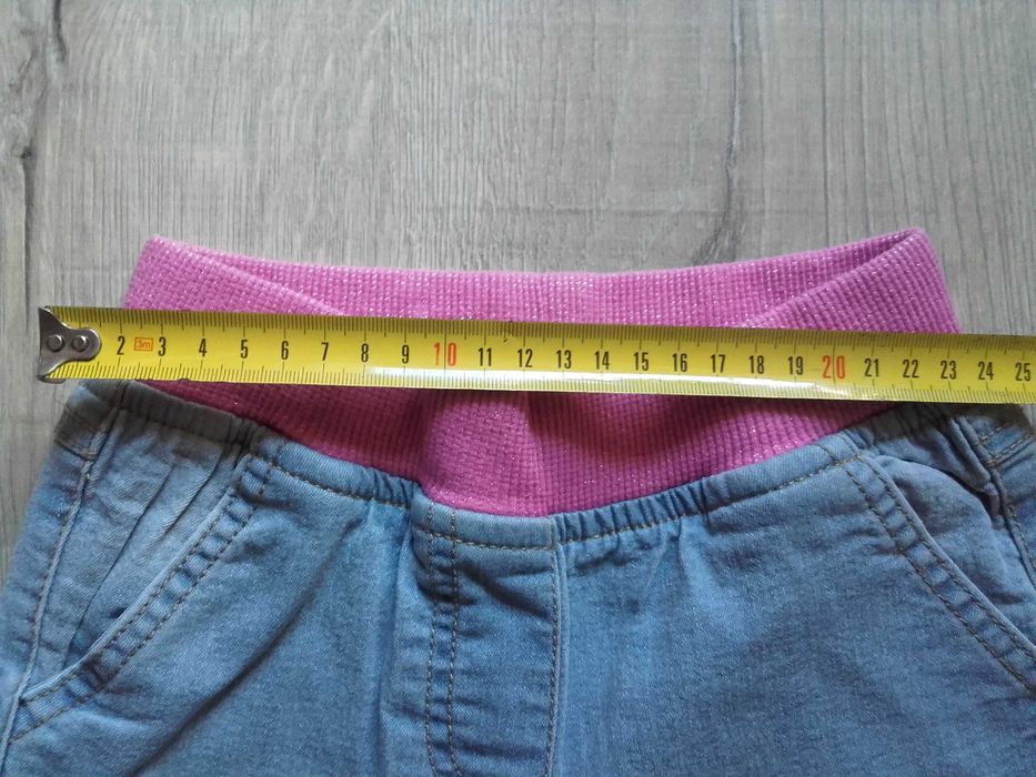 Jeans spodnie dżinsowe na gumce TXM rozm. 104 + gratis spodnie Lindex