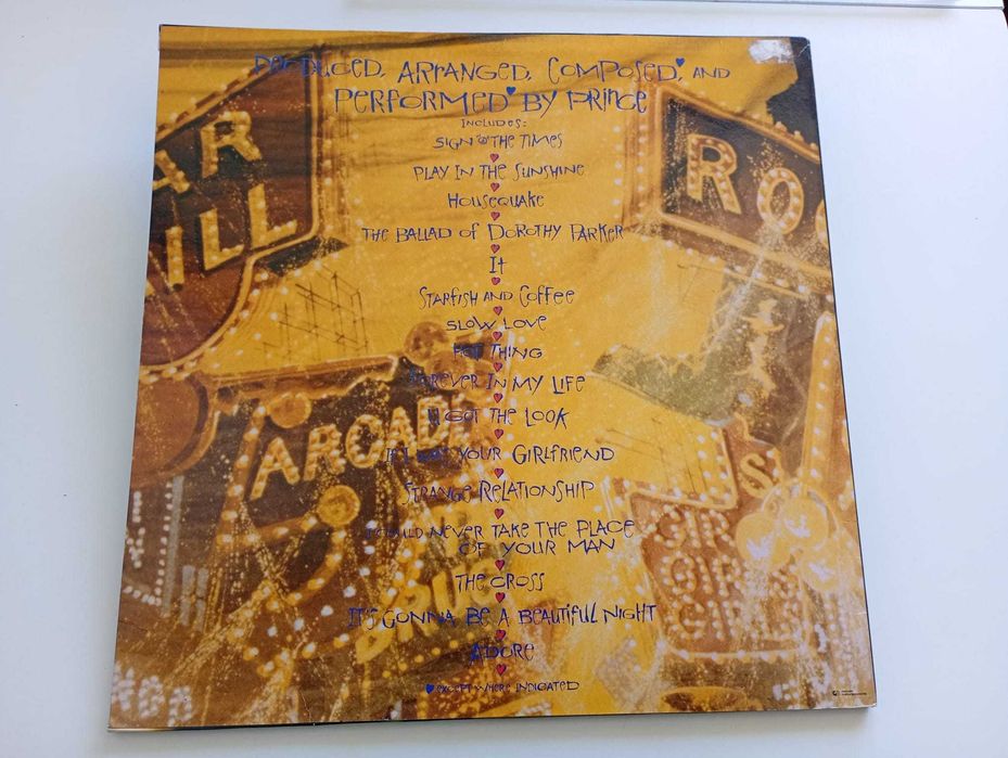 Prince – Sign o’ the Times (2LP, 1987) – Primeira edição – Muito bom estado