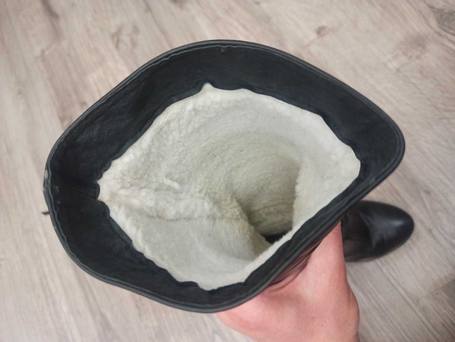 Сапоги жіночі кожа 37-38 розмір