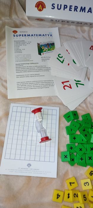Super matematyk Maxi Gra edukacyjna Alexander