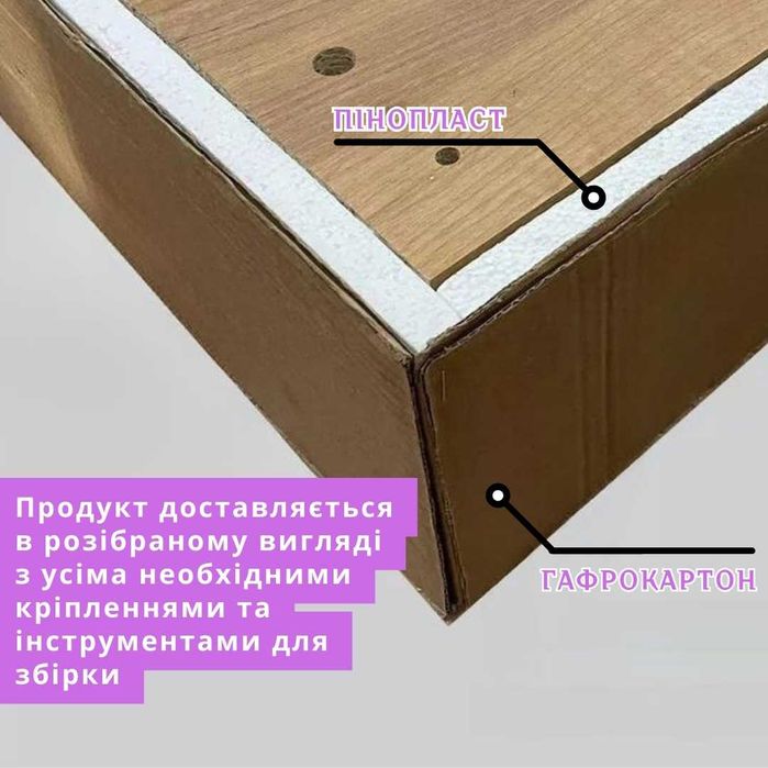 СЕРТИФІКОВАНА ЯКІСТЬ‼️Шафа для взуття Полиця взуттєва закрита із ЛДСП