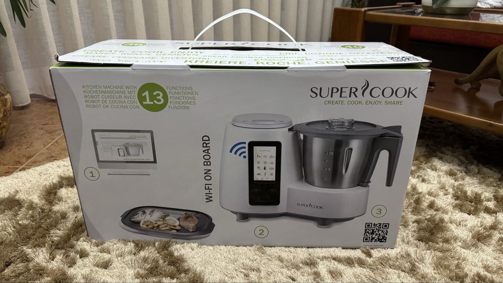 Robot de cozinha supercook como nova