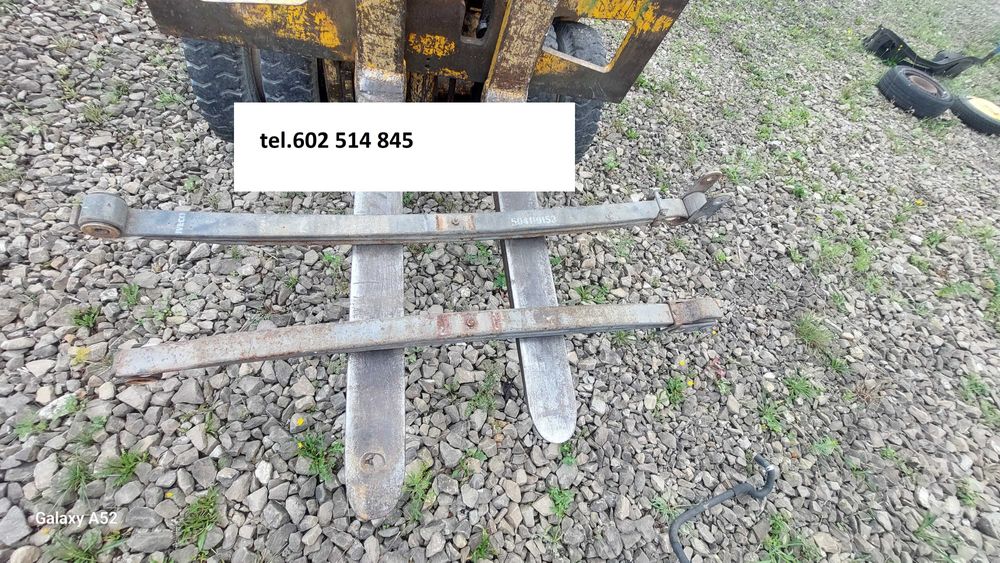 Resory Iveco Daily 3-piórowe