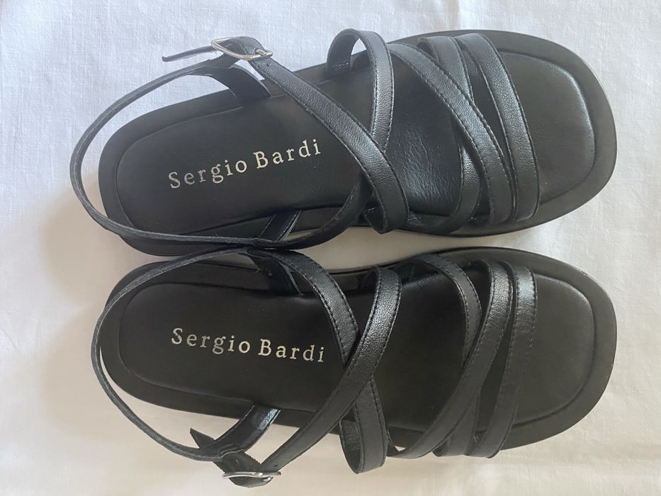 Sandałki skórzane Sergio Bardi r 36