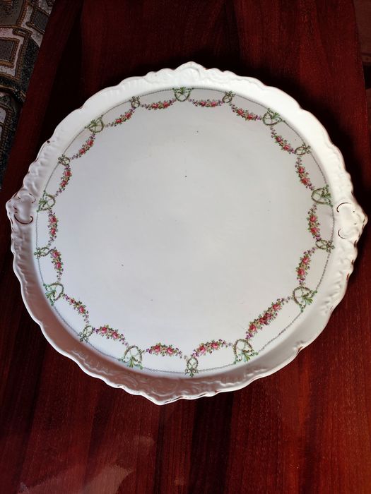 Старинное  фарфоровое блюдо. (Порцеляна) Німеччина