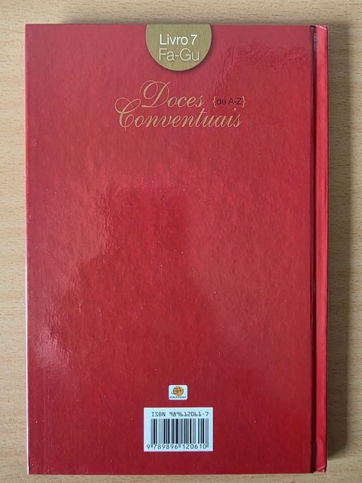 Livro "Doces Conventuais"