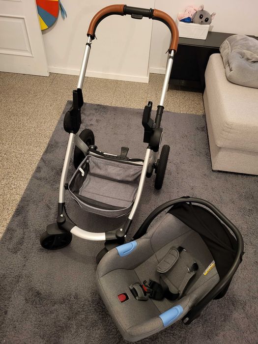 Carrinho trio bebé Kinderkraft