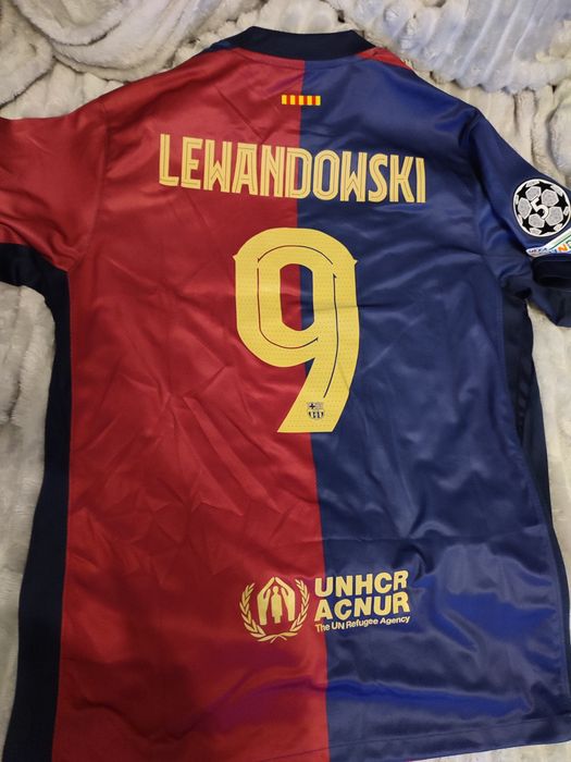 Koszulka piłkarska FC Barcelona Robert Lewandowski 9 rozmiar XXL Nike