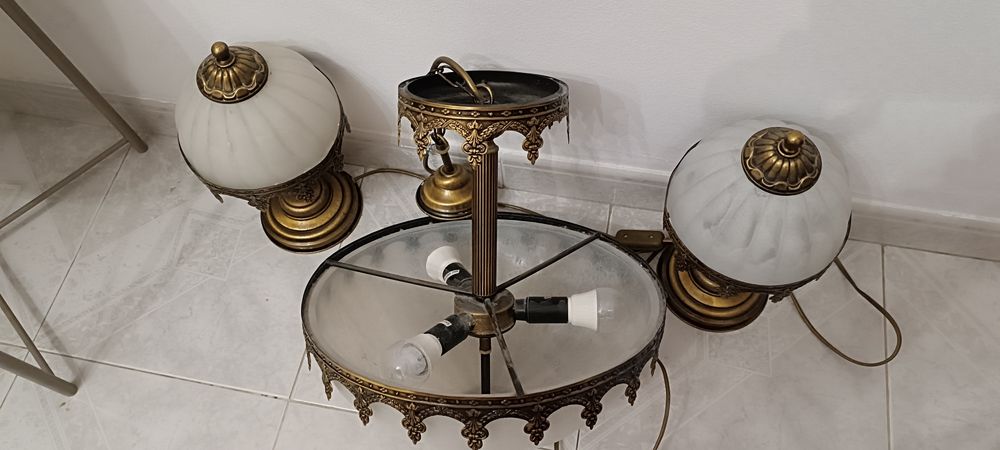 Conjunto de candeiros