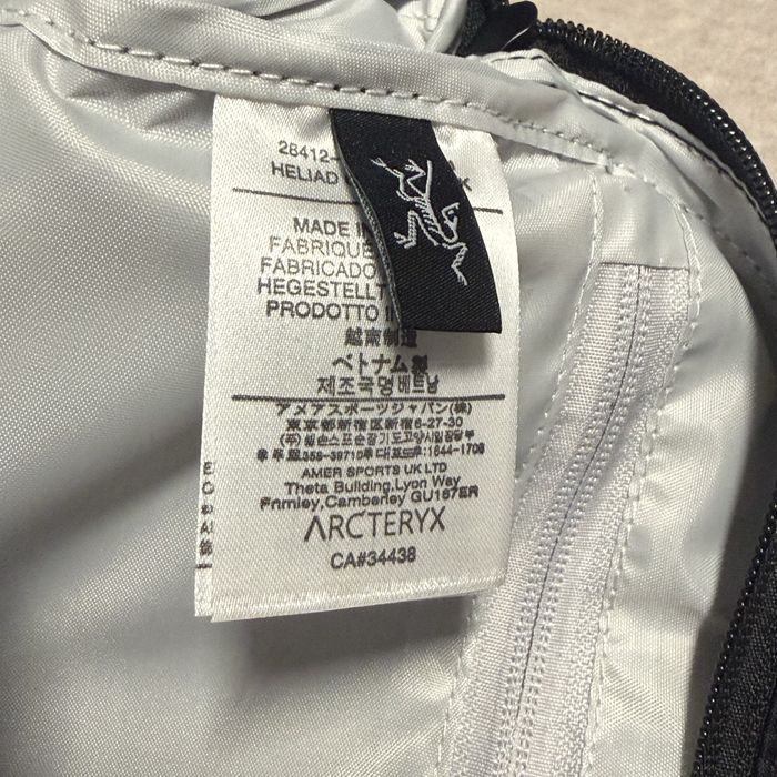 •	Сумка Arc’teryx чорна | компактна, стильна