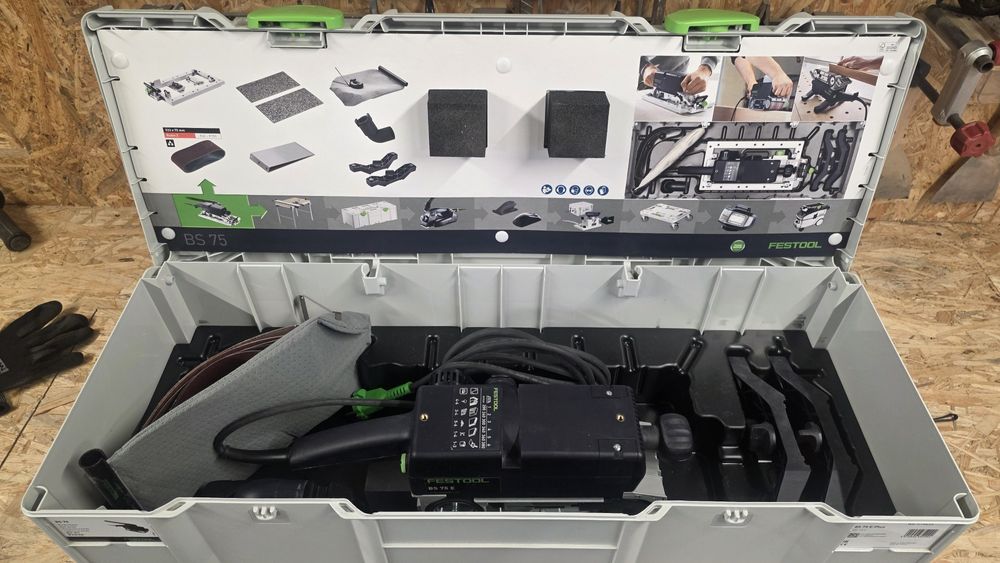 Szlifierka taśmowa BS 75 E-Plus FESTOOL 576295