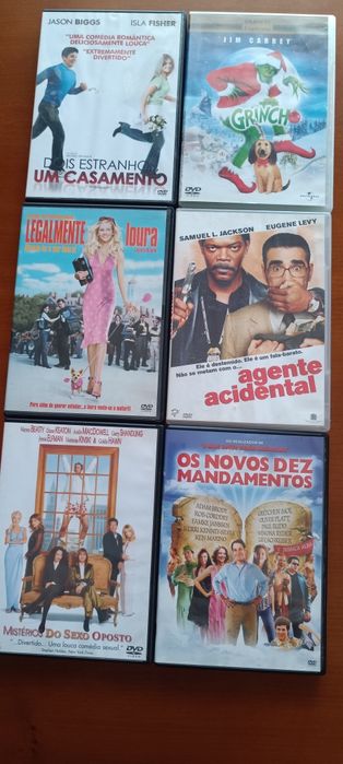 DVD's originais alguns ainda plastificados