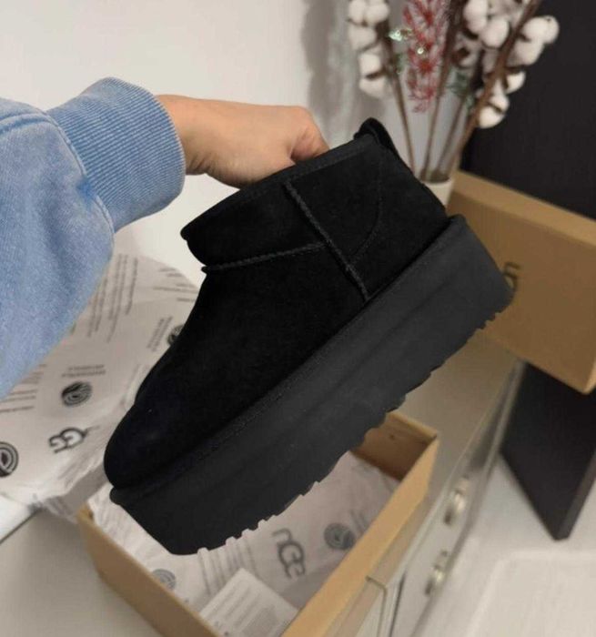 UGG classic mini platform black buty oryginalne 36-41