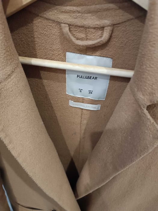 Vendo casaco camel Pull&Bear